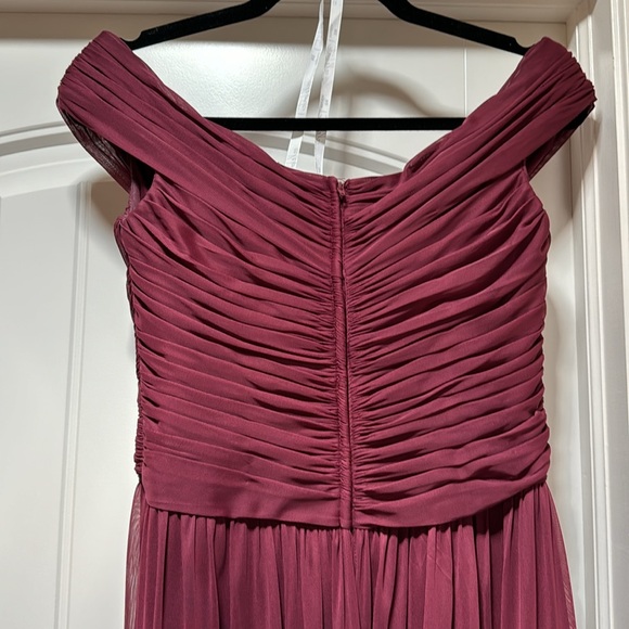 David’s bridal criss/cross bridesmaid dress. - Picture 7 of 7